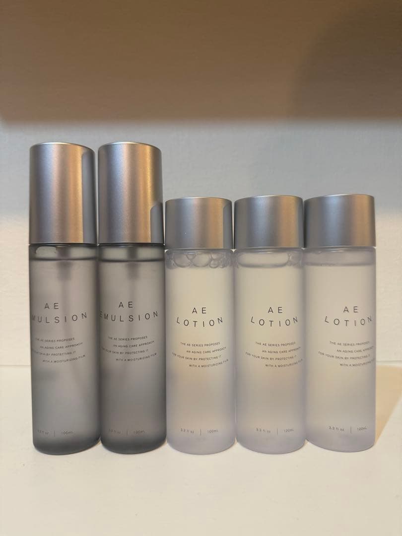 アジュバン　AEローション×3 & AEエマルジョン×2