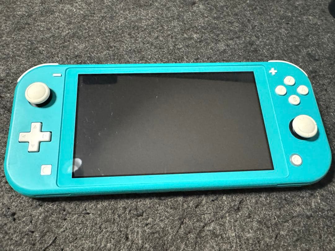 Nintendo Switch Lite ターコイズ ブルー 青 美品