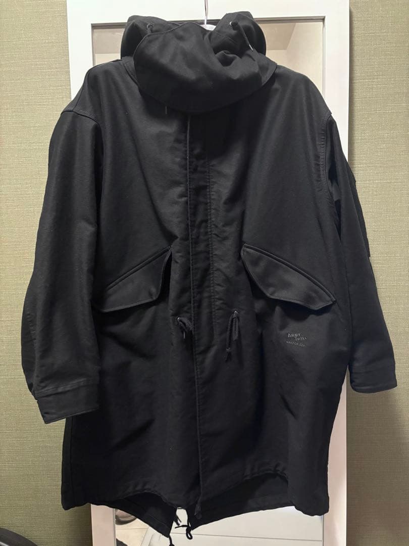【ARMY TWILL】m-65フィッシュテールパーカー【モールスキン】