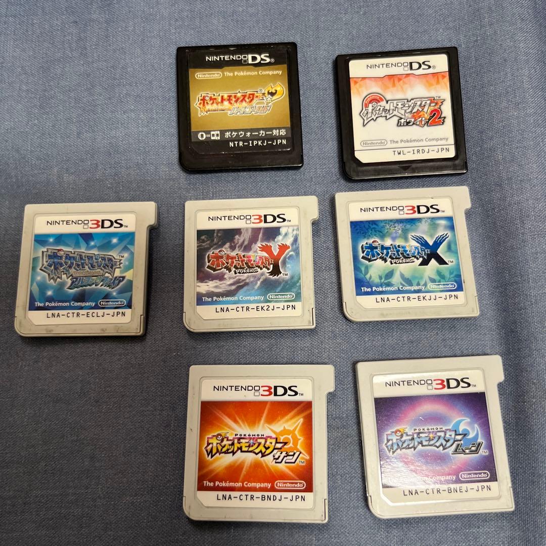 ポケモン3DS DSソフト ハートゴールド ホワイト2等 まとめ売り