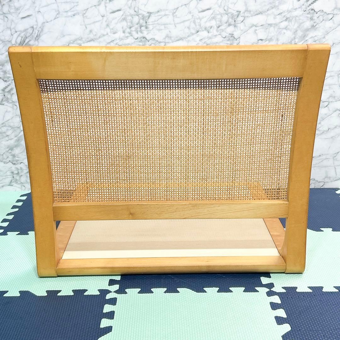 TENDO 天童木工 メープル材 座椅子 5559MP 4脚セット 原好輝 籐