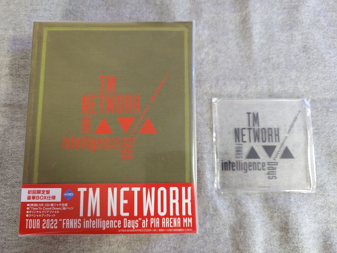 TM NETWORK FANKS intelligence Days 初回限定盤