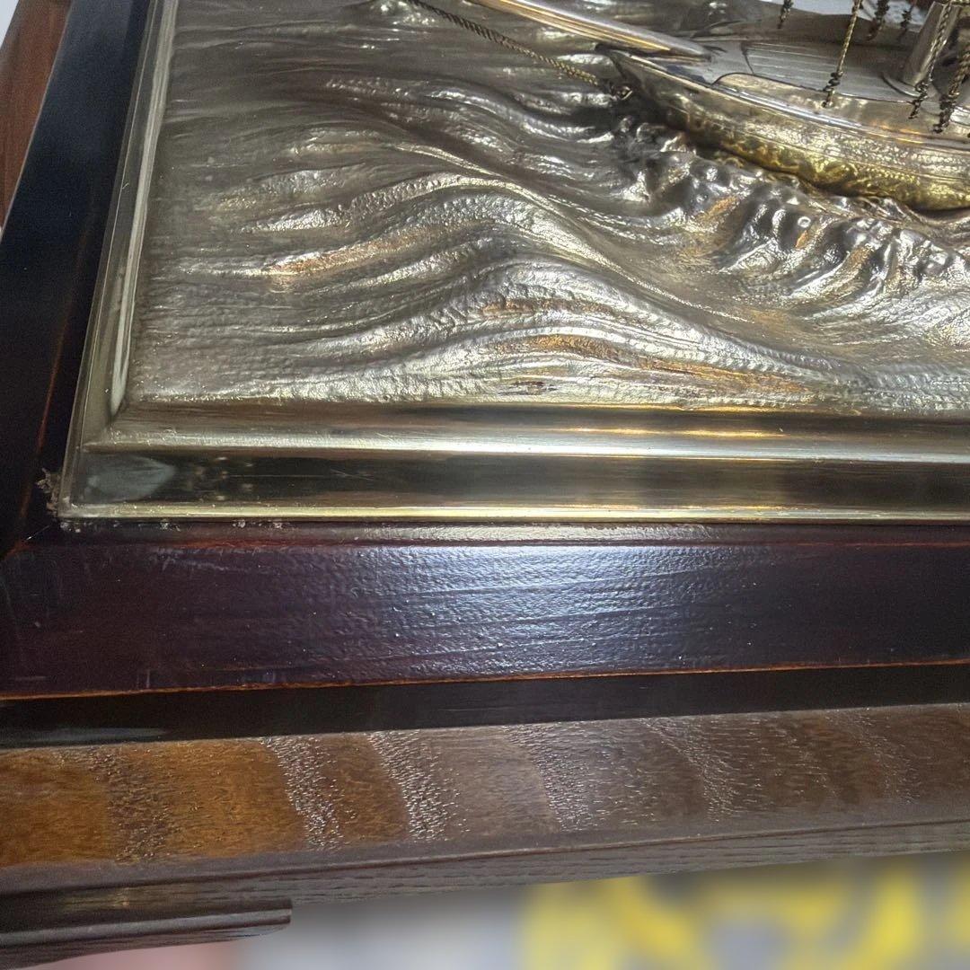 た*く様 銀製 ヨット スターリングシルバー Sterling 帆船模型 昭和レ