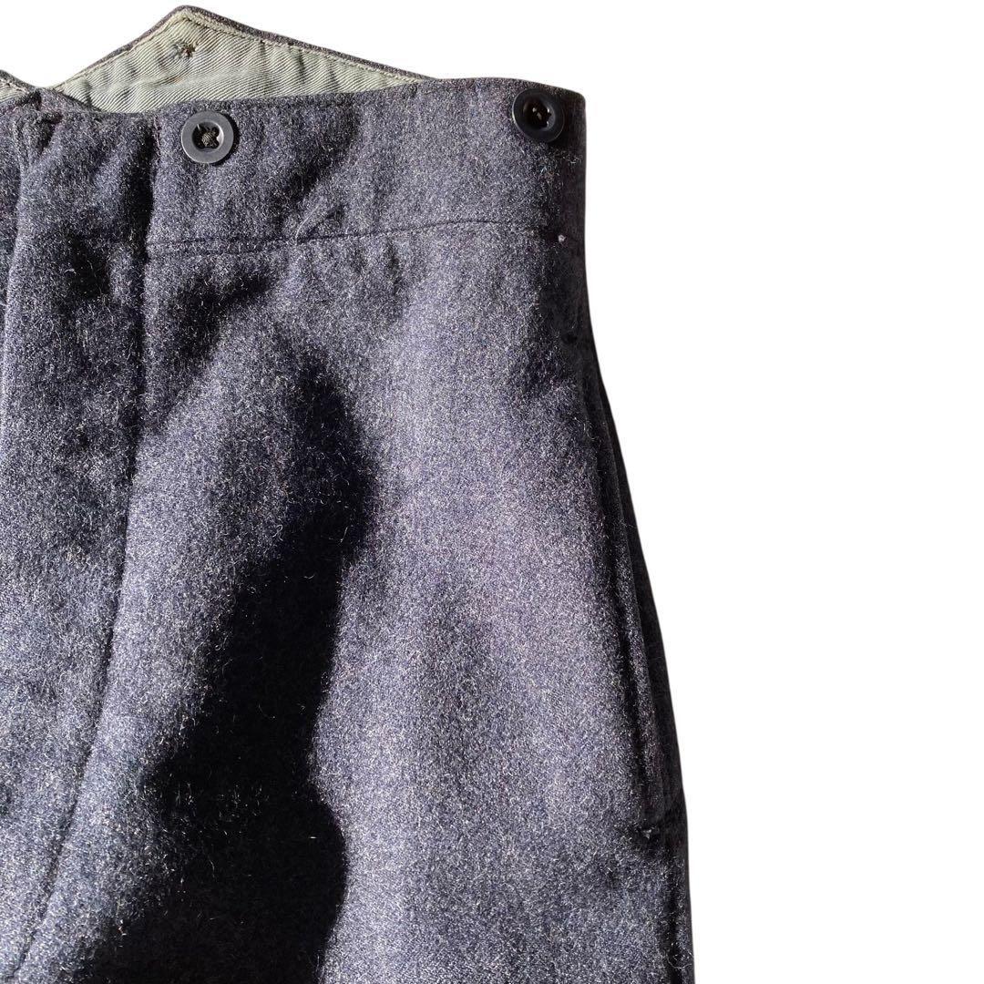 51年製 ヴィンテージ イギリス軍 RAF ウールパンツ ドレスパンツ ユーロ