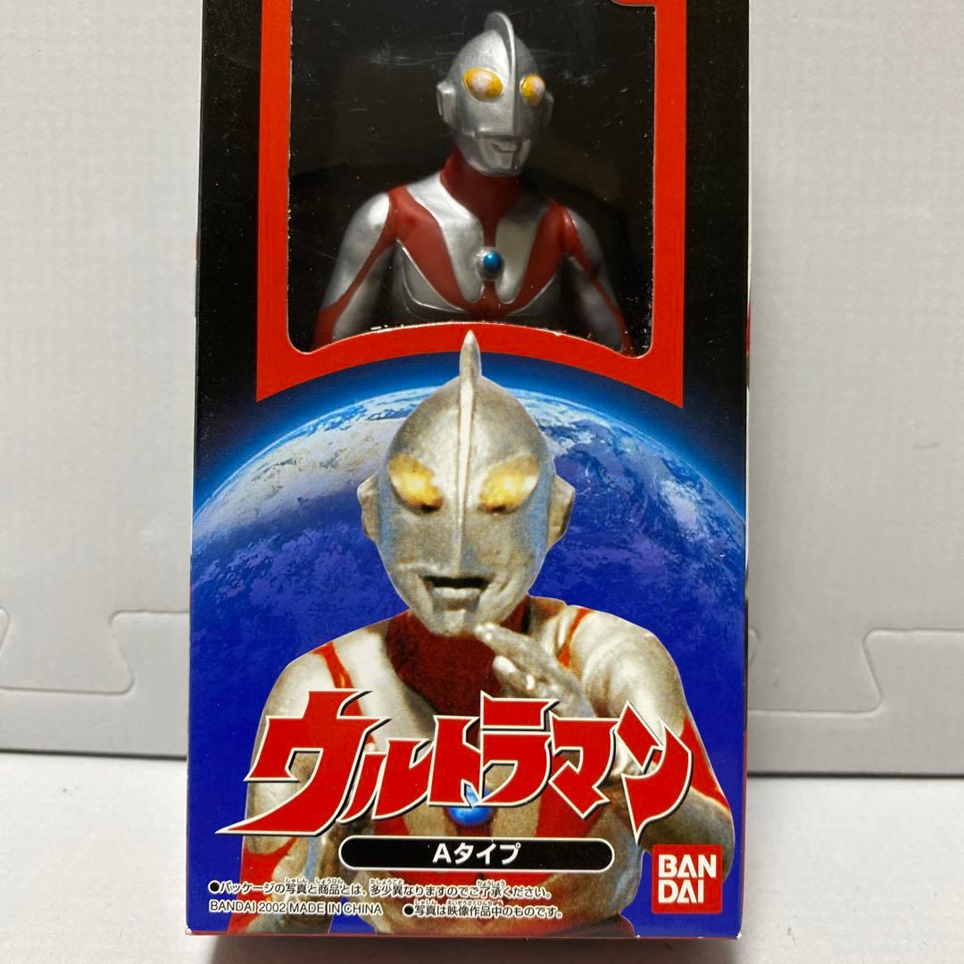 ［美品］ウルトラヒーローシリーズEX　ウルトラマン Aタイプ　ソフビ　カード付き