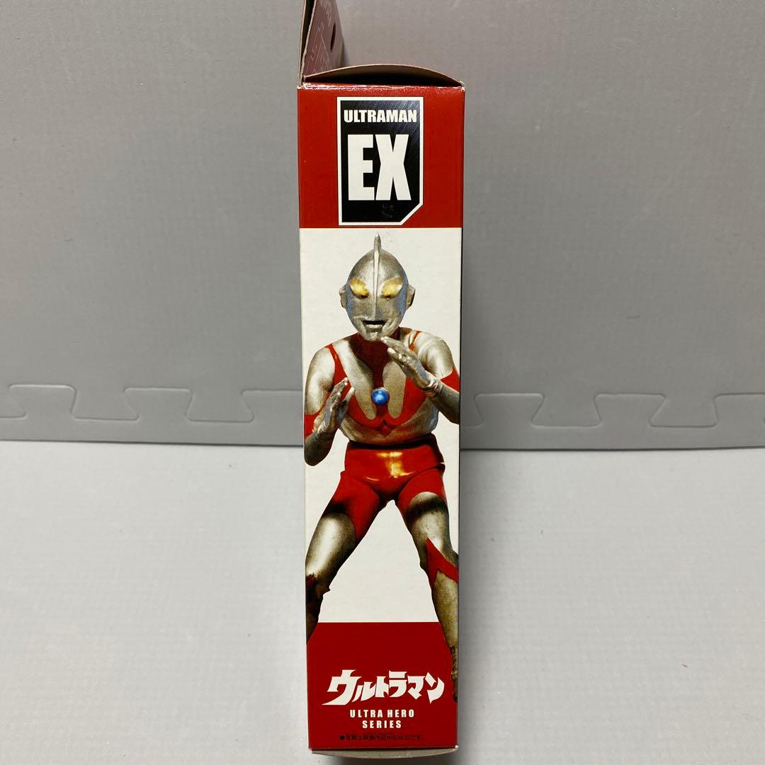 ［美品］ウルトラヒーローシリーズEX　ウルトラマン Aタイプ　ソフビ　カード付き