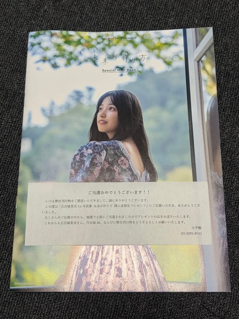 五百城茉央1st写真集 「未来の作り方」アザーカットミニブック