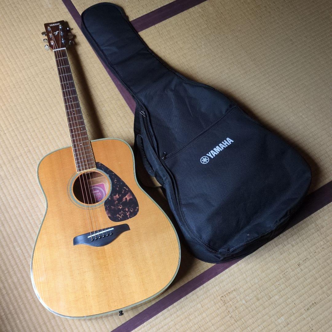 YAMAHA FG720S トップ単板 純正ケース+おまけ付