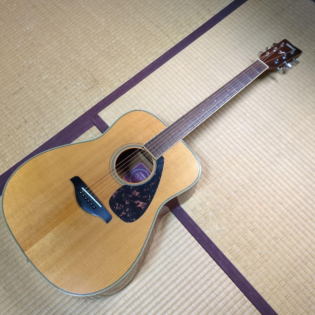 YAMAHA FG720S トップ単板 純正ケース+おまけ付