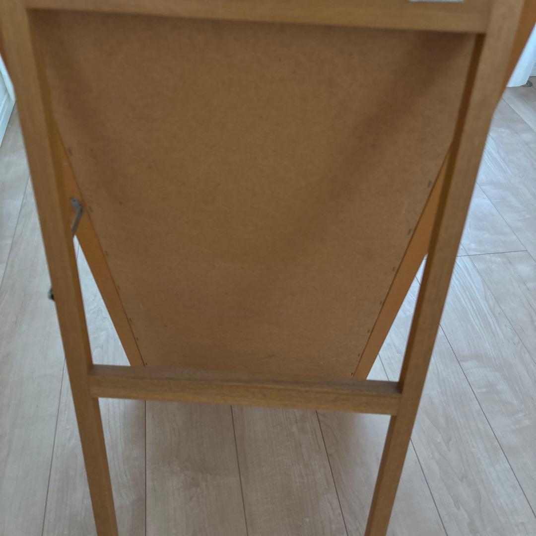 7/2まで出品【無印良品】姿見鏡　420×36×1.540mm（折り畳み時）