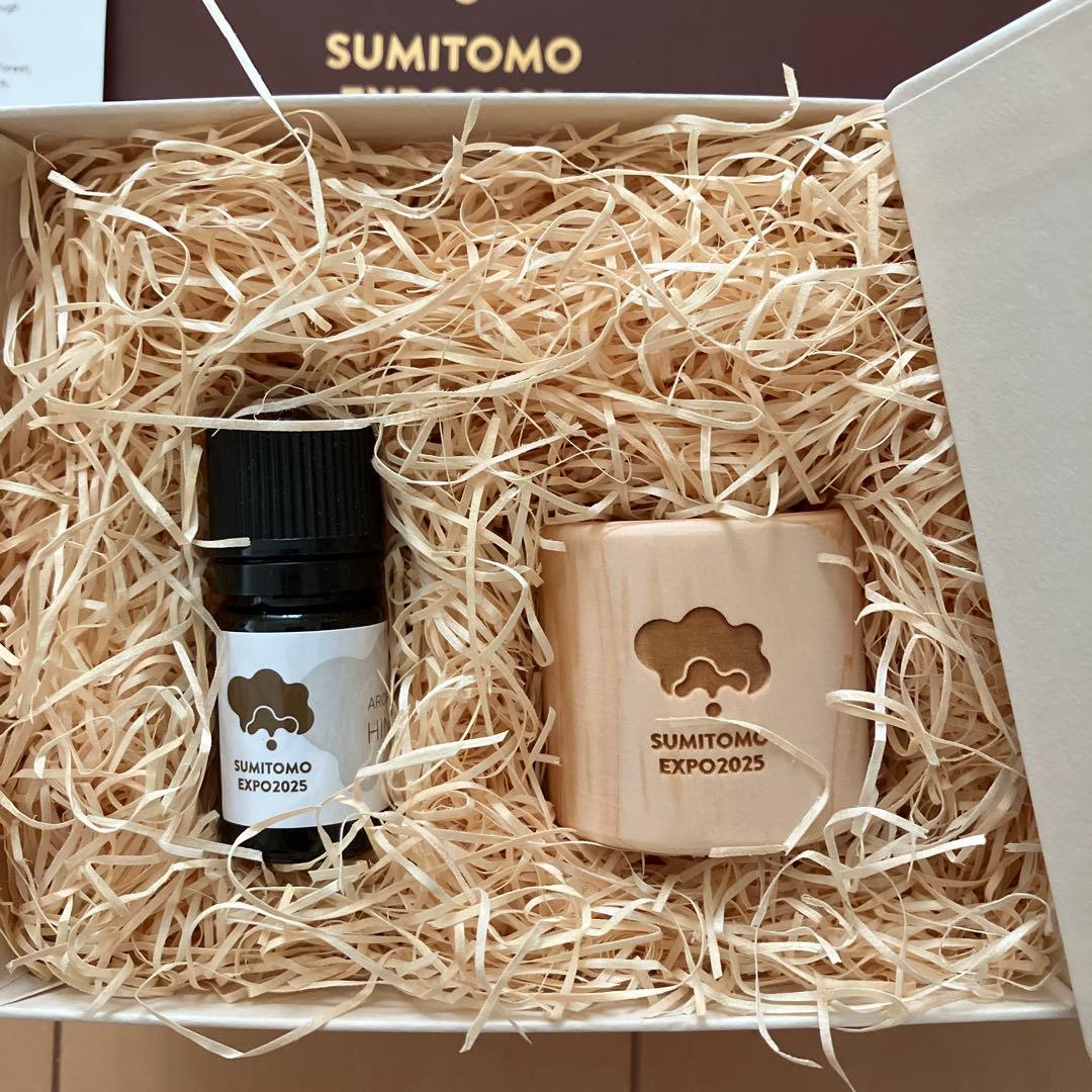 大阪関西万博2025 住友館 VIP向け記念品　アロマ(ヒノキ)セット非売品