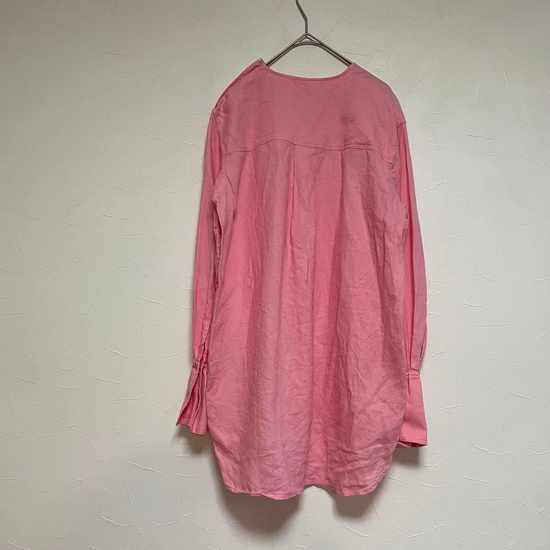 ソルム エイティーシックス ガールズユニフォーム ピンク リネン トップスF