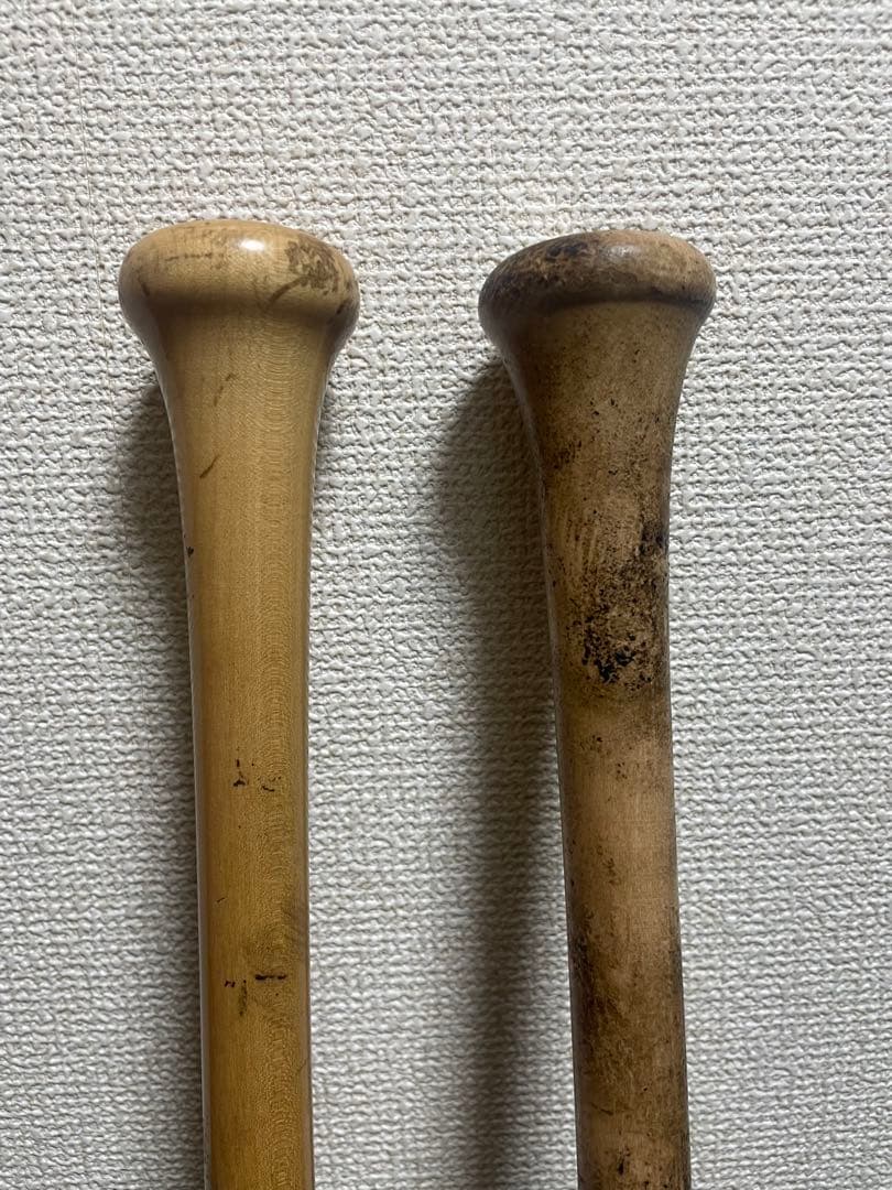 ヤナセ　ヒッコリー　木製バット　2本