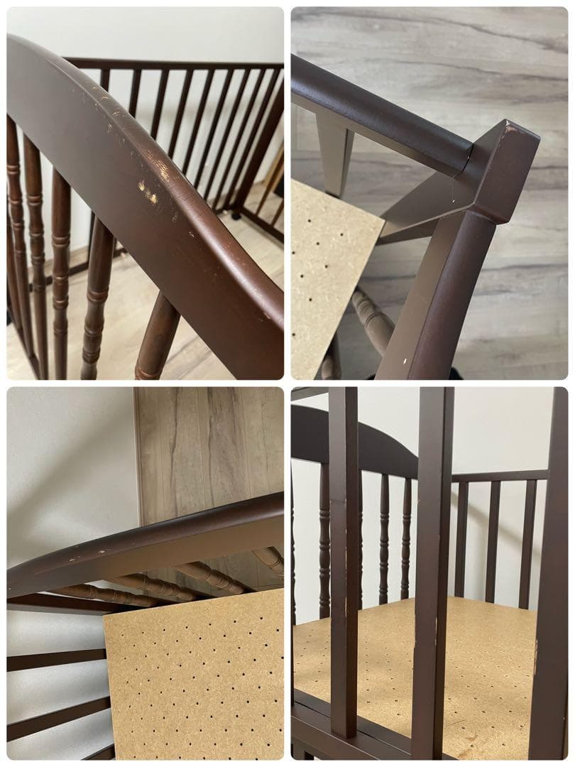 【きれい❣️】石崎家具　スリーピー　ベビーベット　エリーゼ　クラシカルデザイン⭐︎