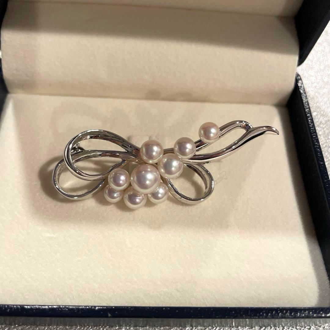 田崎真珠◎あこやパールプローチ◎パールアクセサリー