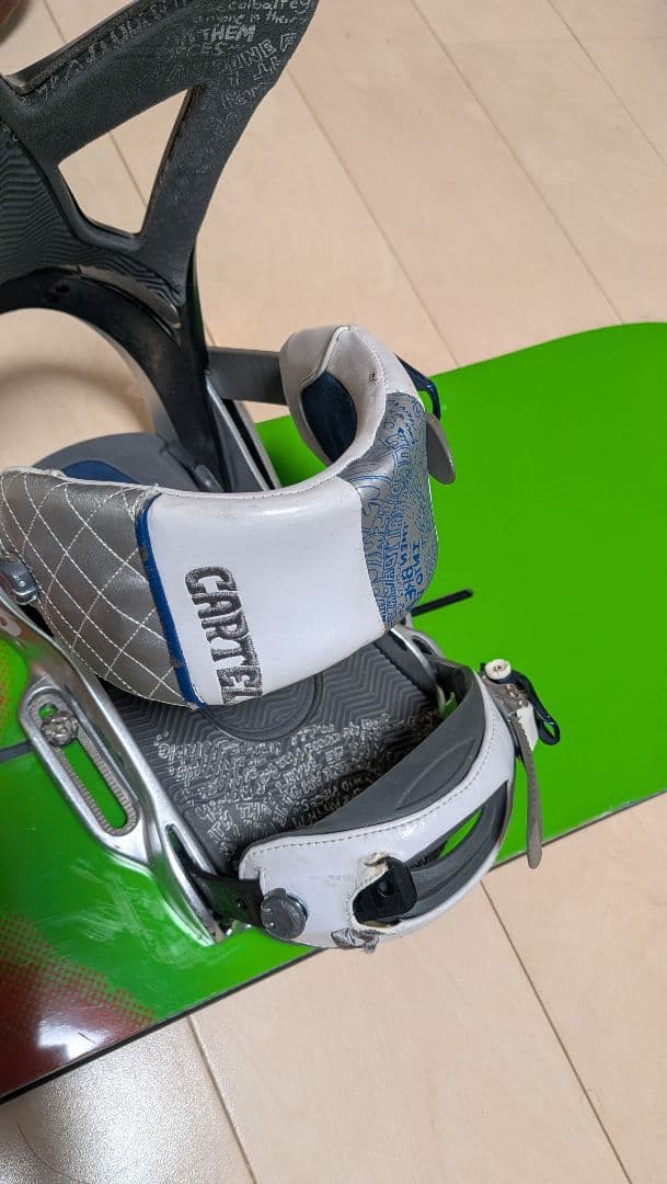 バートン スノーボード 板 バインディング セット 158cm カーテル