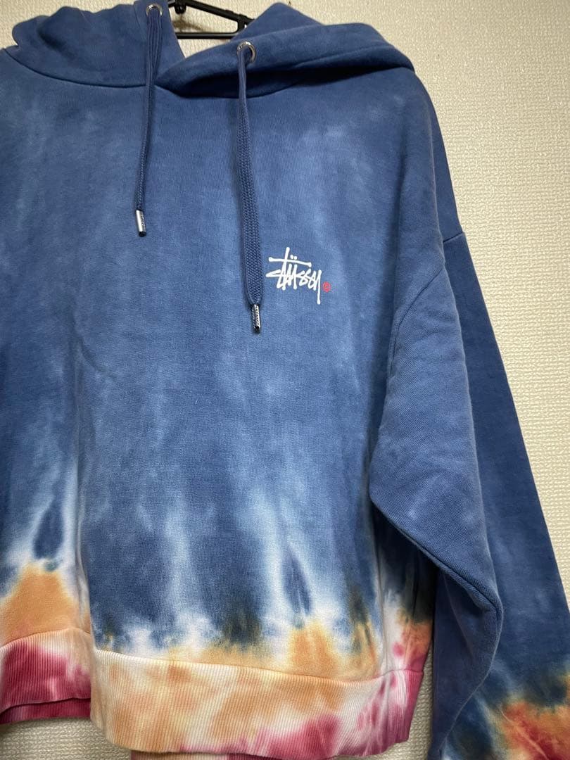 stussy パーカースウェット，サイズ:M タイダイ　unisex