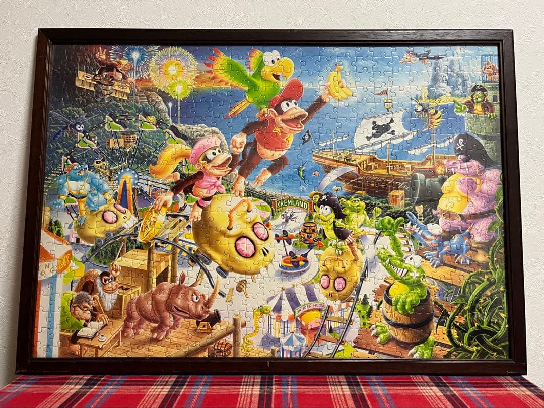 スーパードンキーコング2 クレムランド ジグソーパズル 完成品