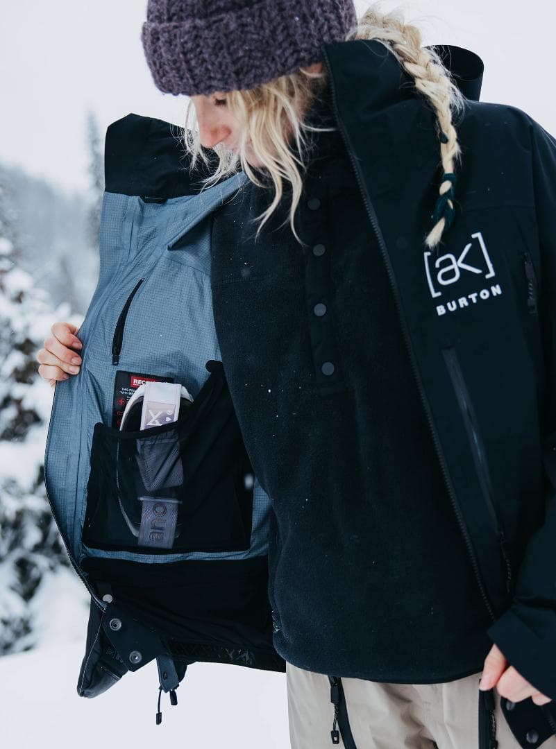 新品 BURTON W AK GORE ACR 3L JK 黒 M L バートン