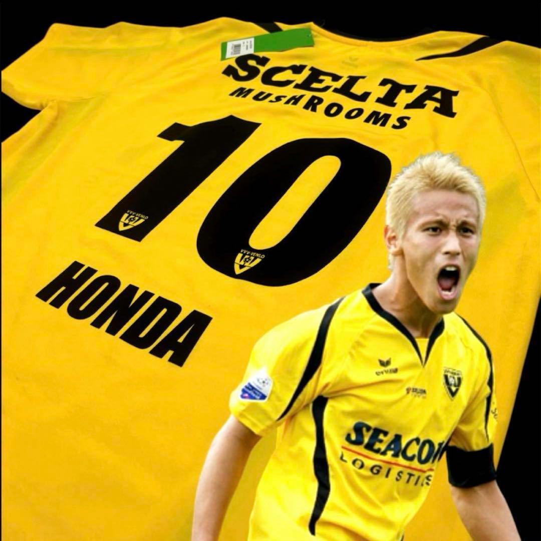 本田圭祐 VVVフェンロ リーグパッチ付き 10番 ユニフォーム ᒪサイズ