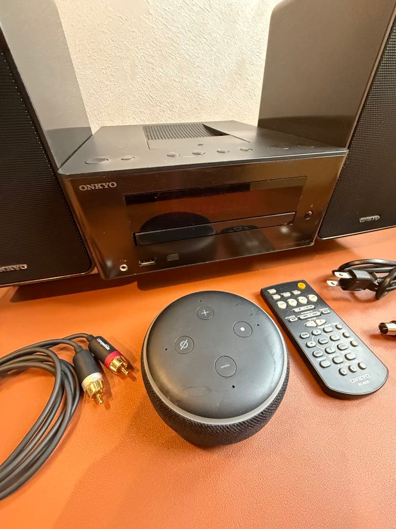 ONKYO CR-U3LT　オンキヨー　オーディオ　コンポ　Amazonエコー付