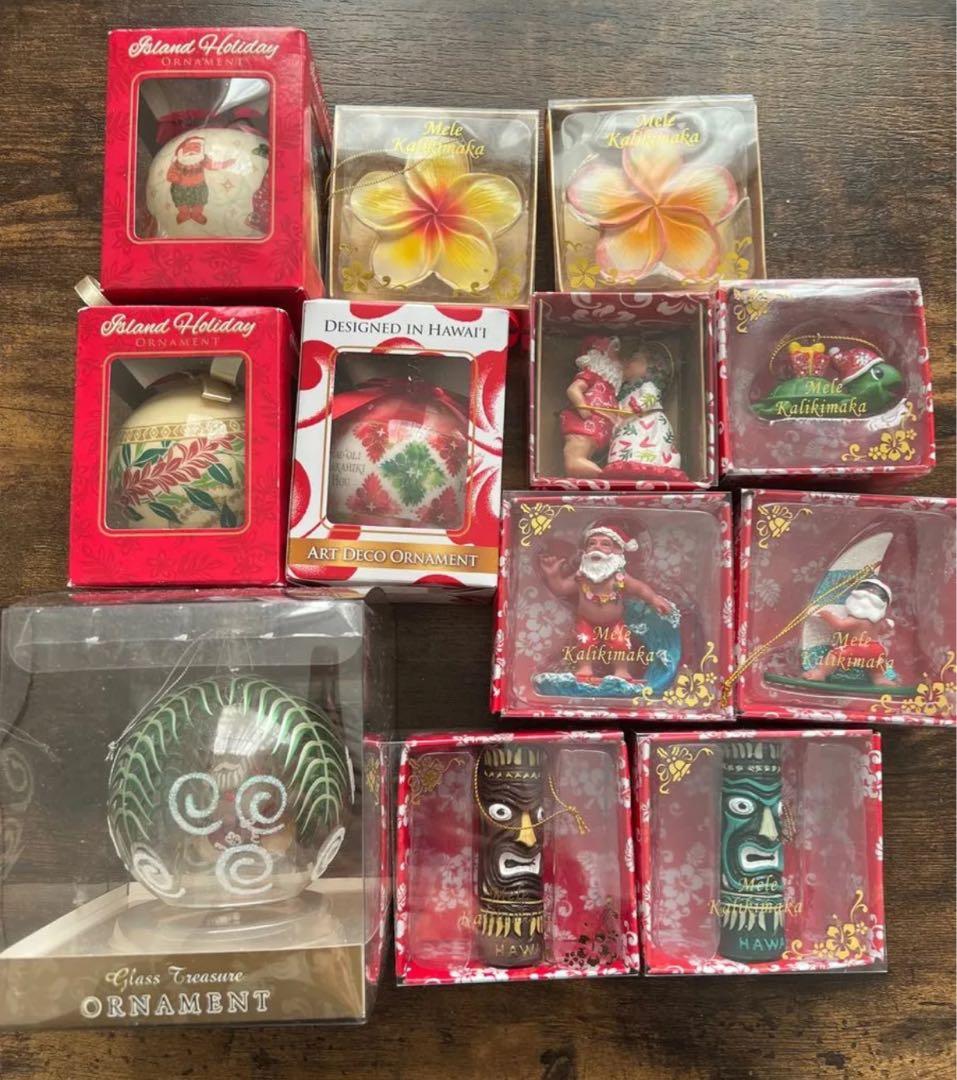 Hawaii オーナメント　セット　ハワイ直輸入