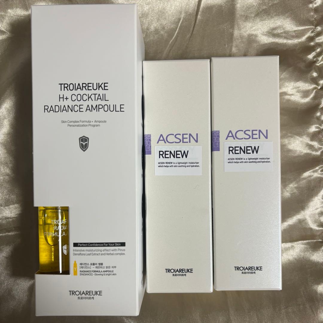 トロイアルケ　カクテルアンプル　リニュークリーム