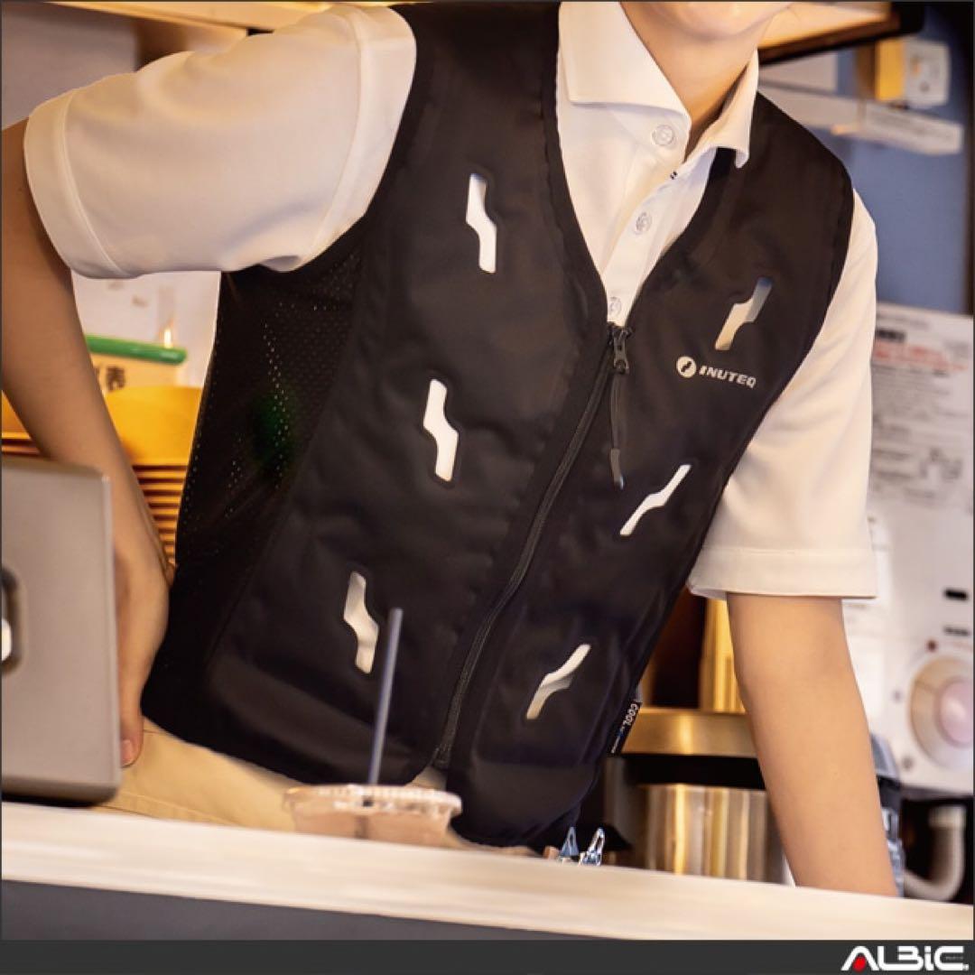 INUTEQ クールベスト Mサイズ　冷却　注水　アウトドア　スマートX