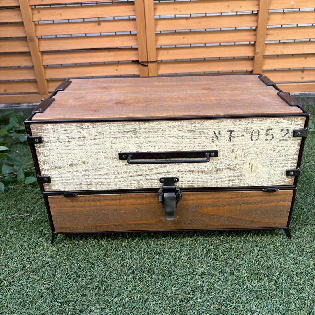 ネイチャーストーンズくるりんぱストレージボックス　Ｍサイズ　ホワイト