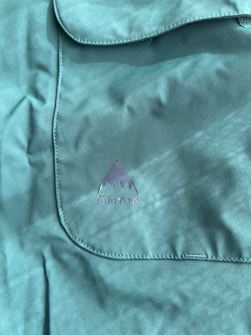 【美品】BURTON GORE-TEXスノーボード パンツ Mグリーン
