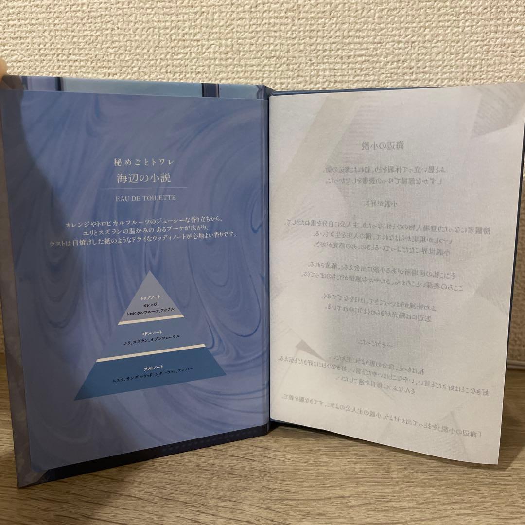 BLUEMOMENT 秘めごとトワレ　海辺の小説 香水