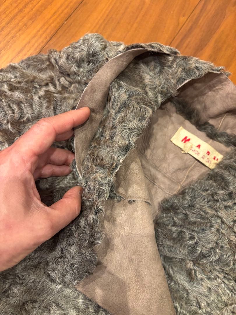 MARNI 100% ペルシャラムファー ボレロ