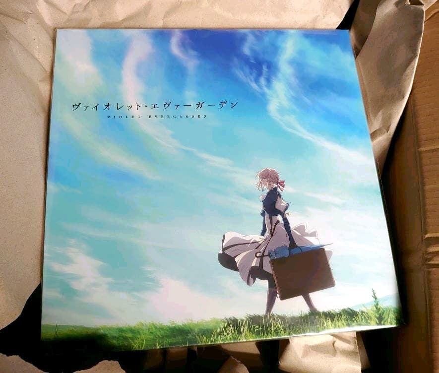 8枚用 ヴァイオレット エヴァーガーデン Amazon特典 LPサイズ収納BOX