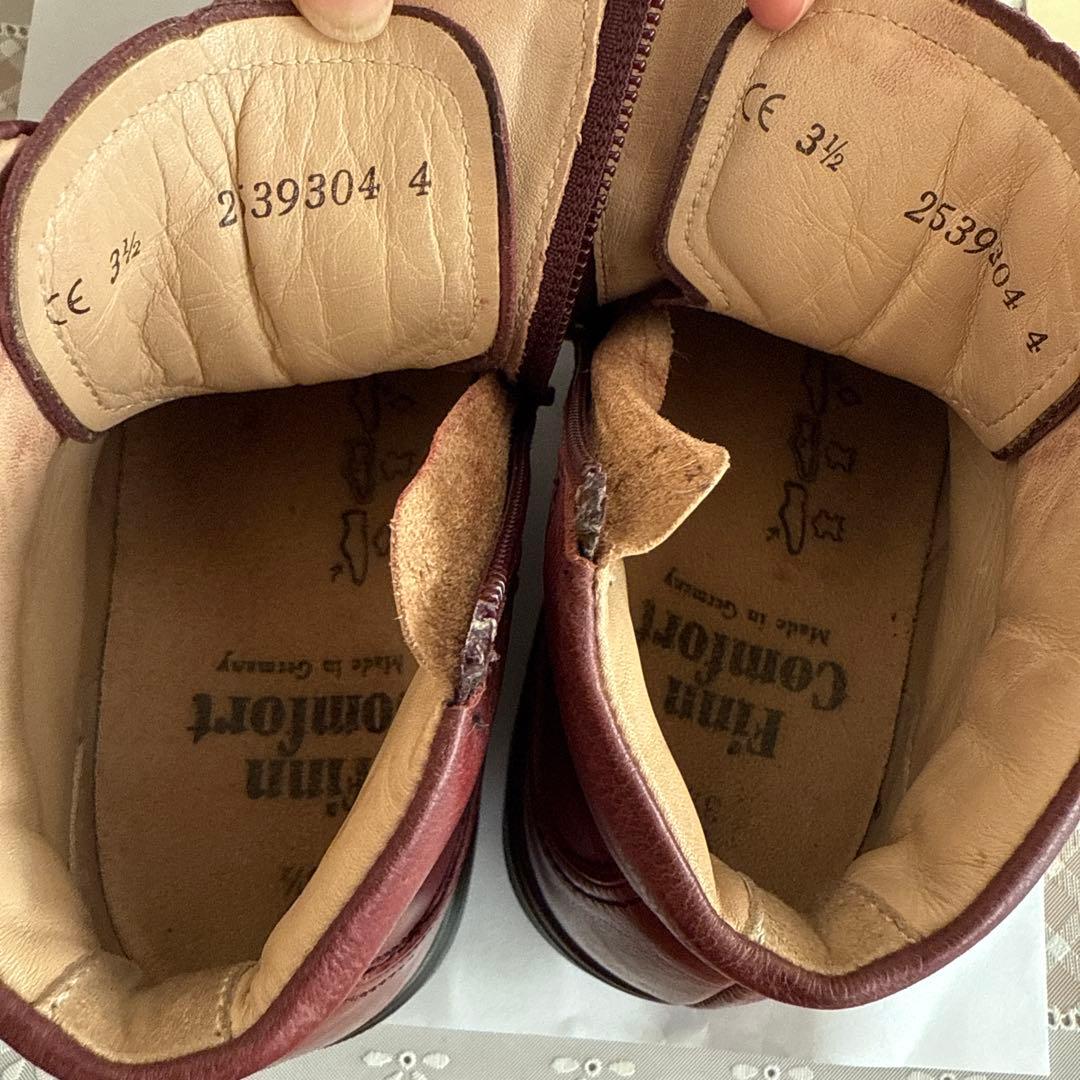 finncomfort フィンコンフォート ショートブーツ　TUKUBASN