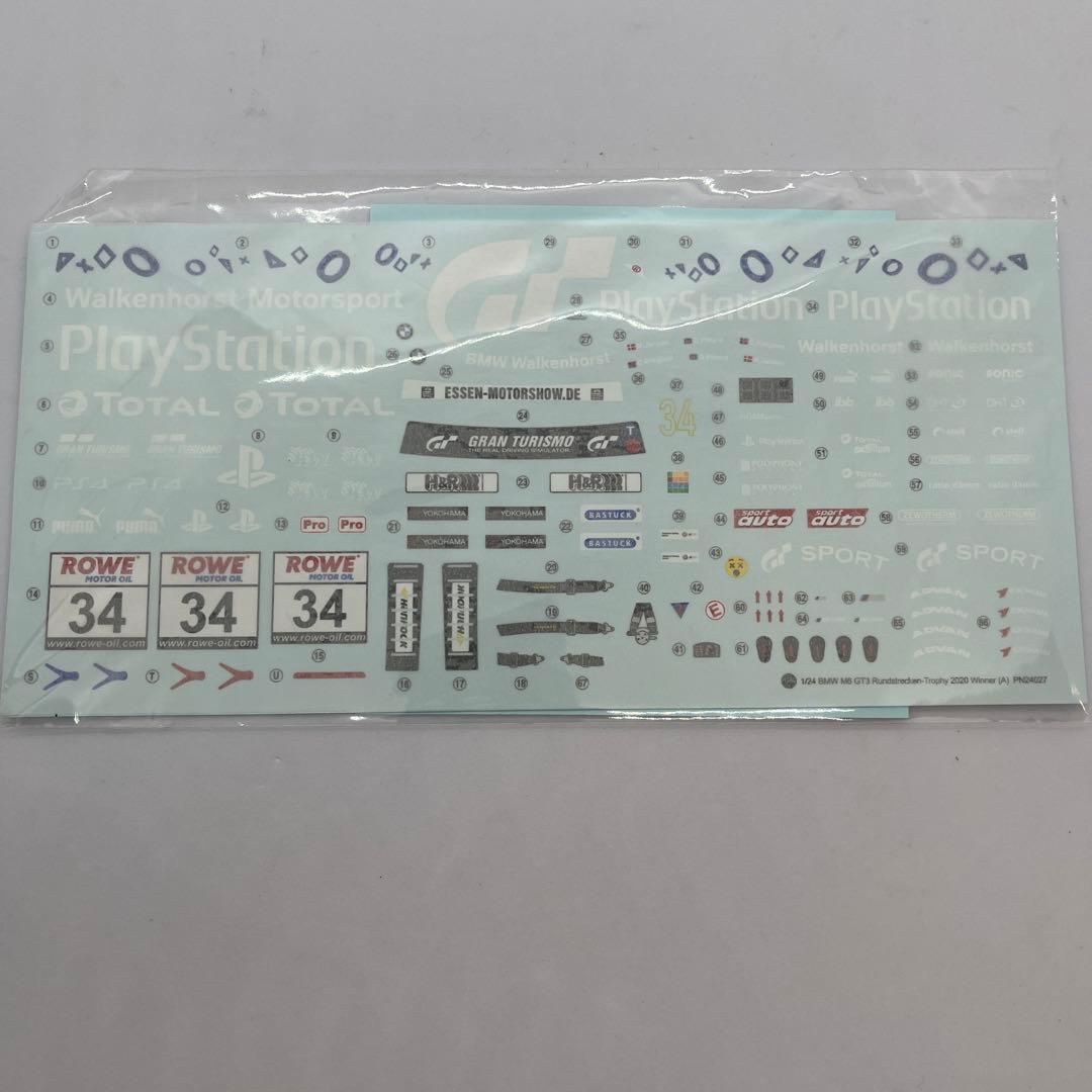 【新品】nunu 1/24  M6 GT3 2020 DUパーツ付き