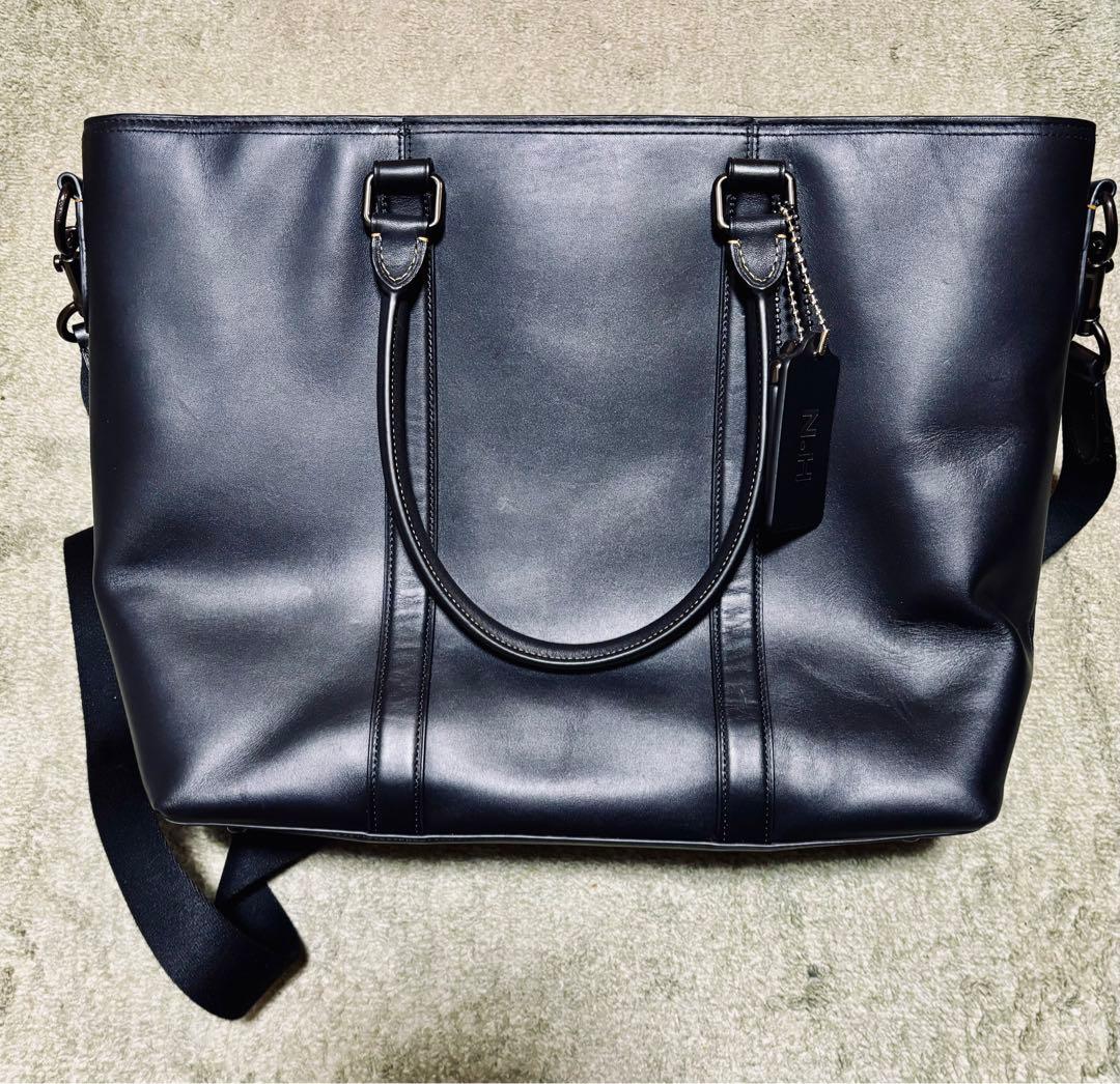 COACH黒いビジネスバッグ 本皮未使用