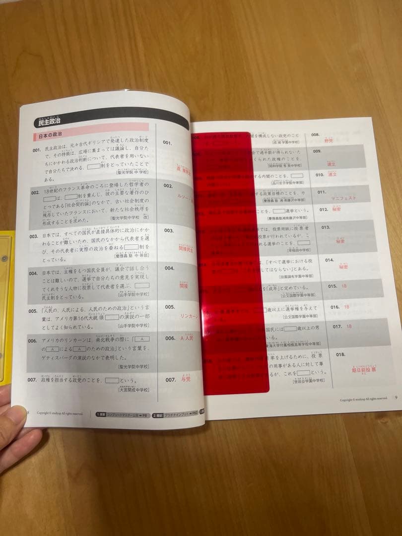 【未使用2023/2024】プラチナアウトプット 公民