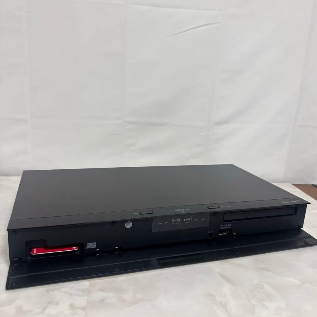SHARP AQUOS 2018年製 ブルーレイレコーダー 2TB 3番組同時録