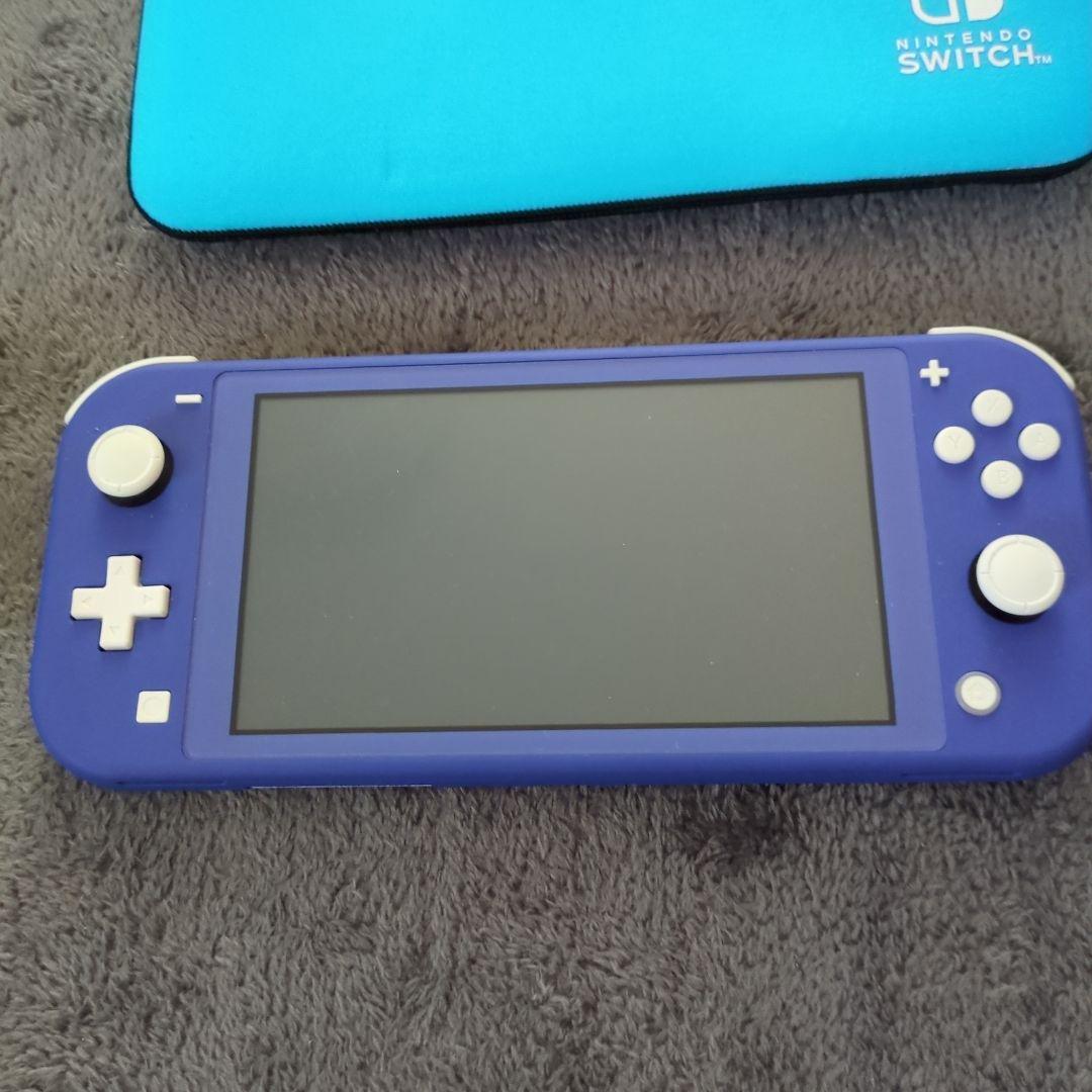 任天堂 Nintendo Switch Lite　ブルー　青　　ケース