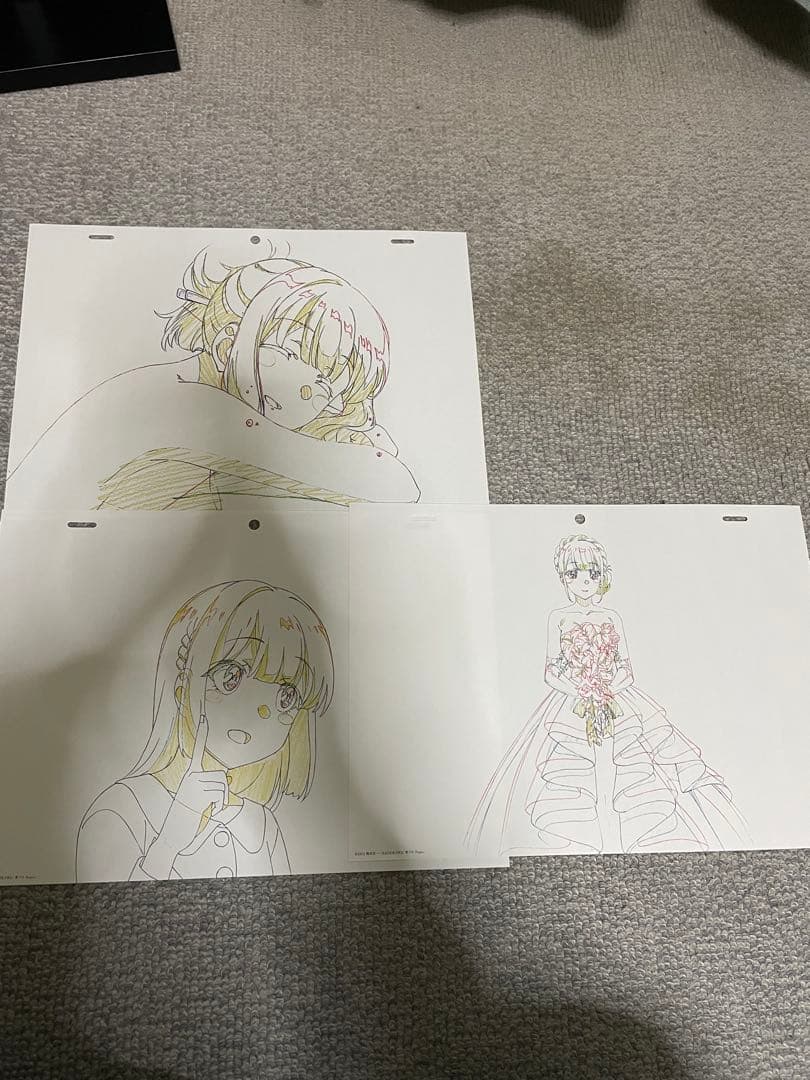 匿名配送　青春ブタ野郎シリーズ　複製原画セット　29枚