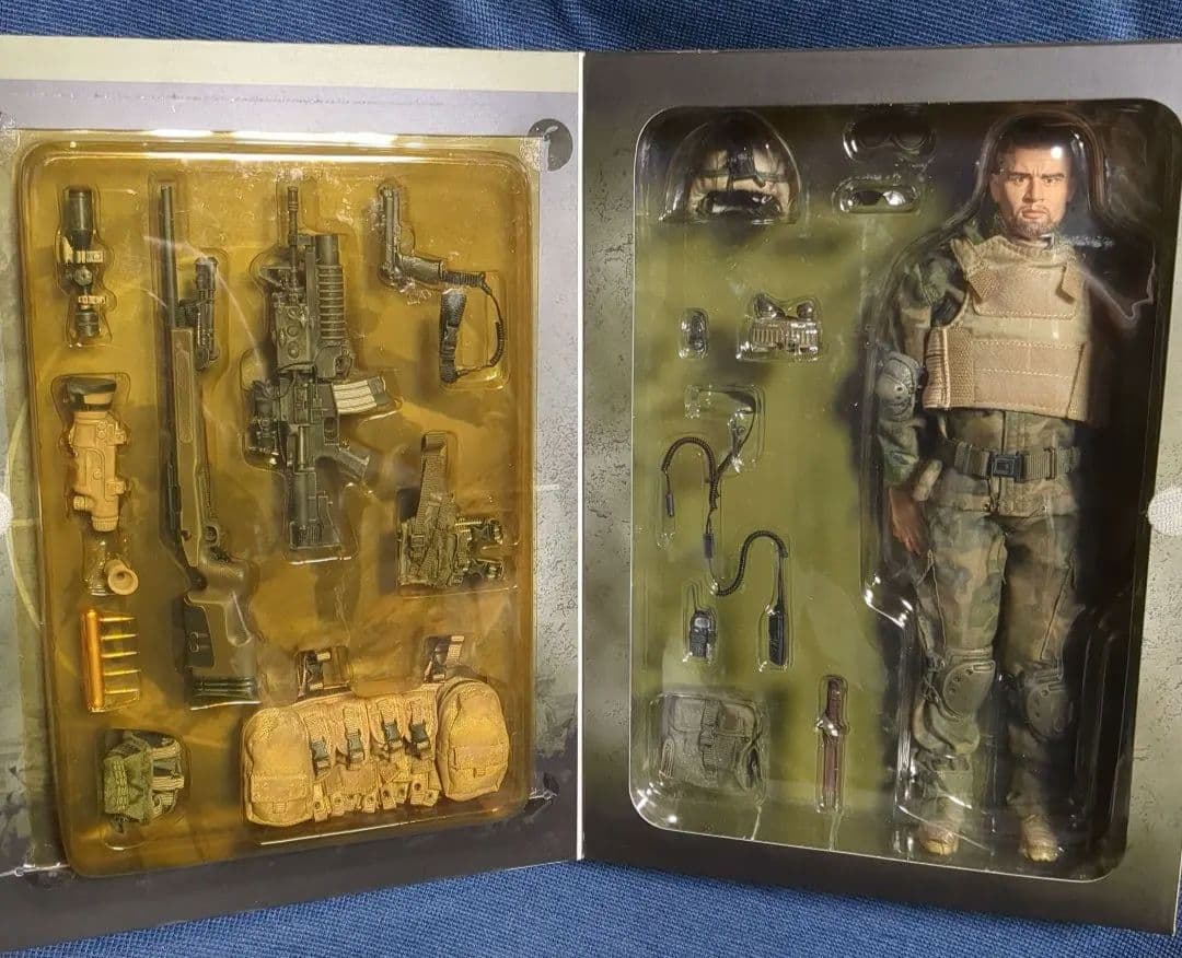 1/6 12インチホットトイズ USMC SNIPER OPERATION