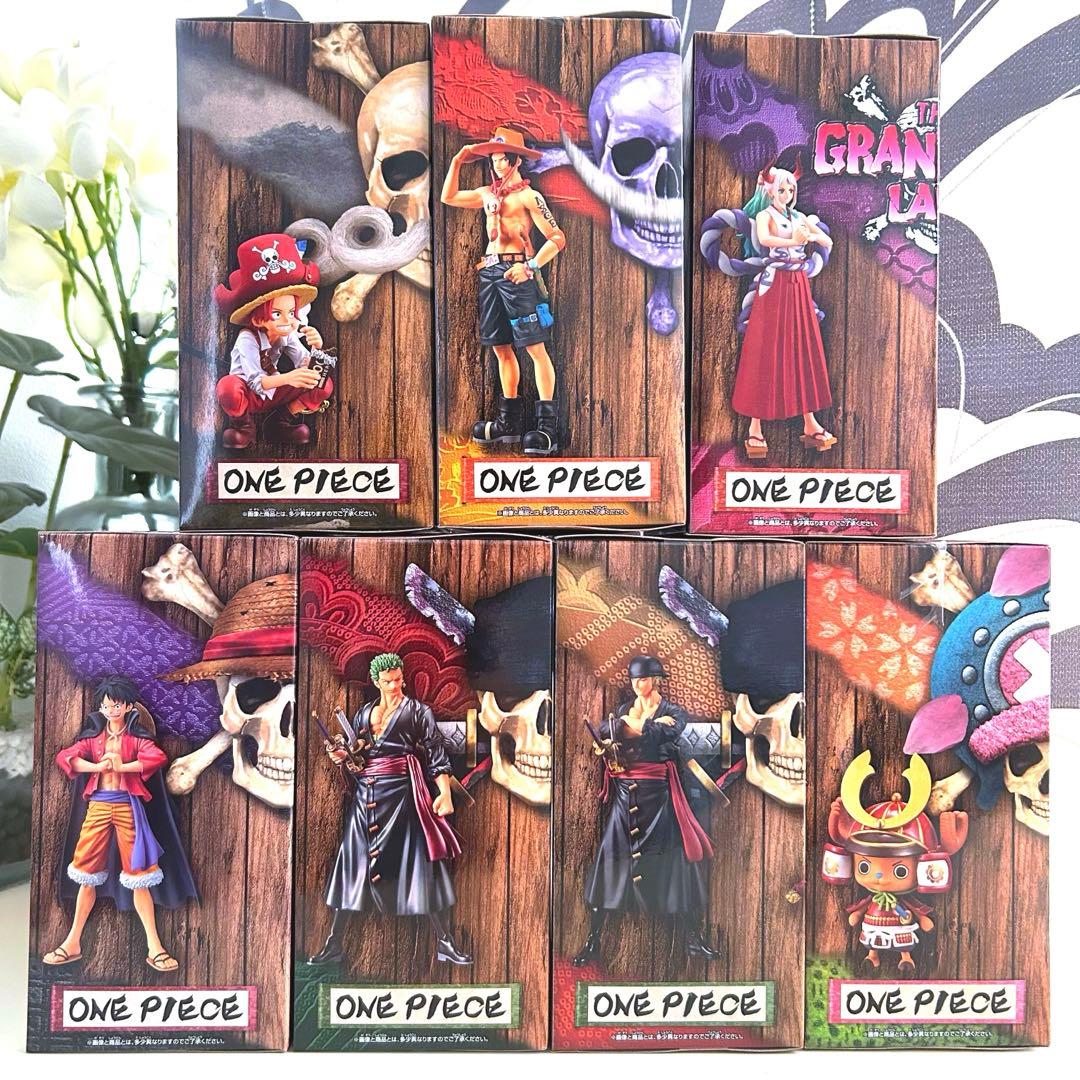 【レア・希少・優良株】ワンピース DXF ワノ国 フィギュア 7個セット②