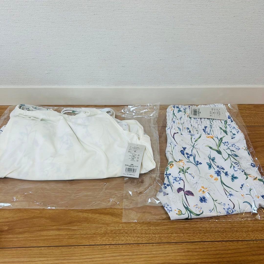 【新品】LAVA SUKALA ボタニカルシャーリングカバータンク　レギンスM