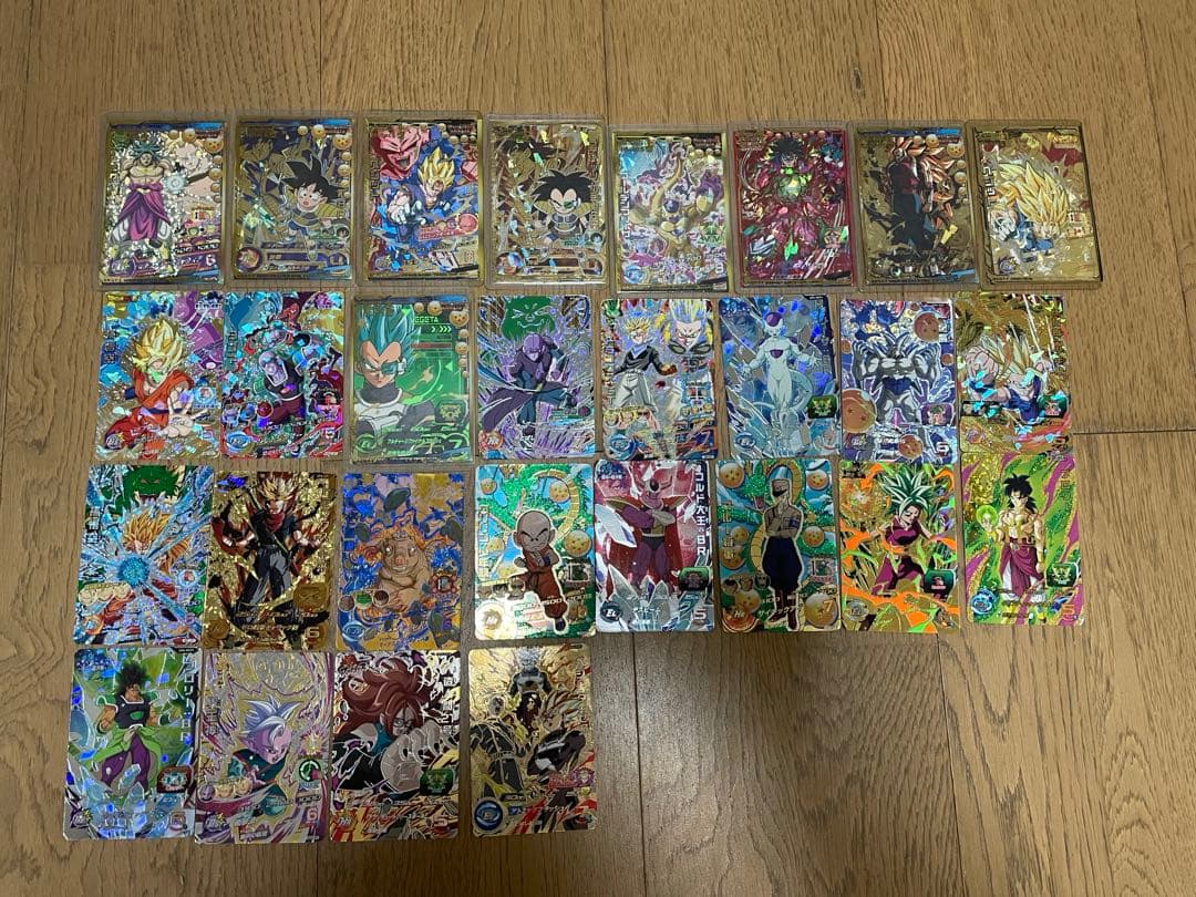スーパードラゴンボールヒーローズレアカードまとめ売り122枚！
