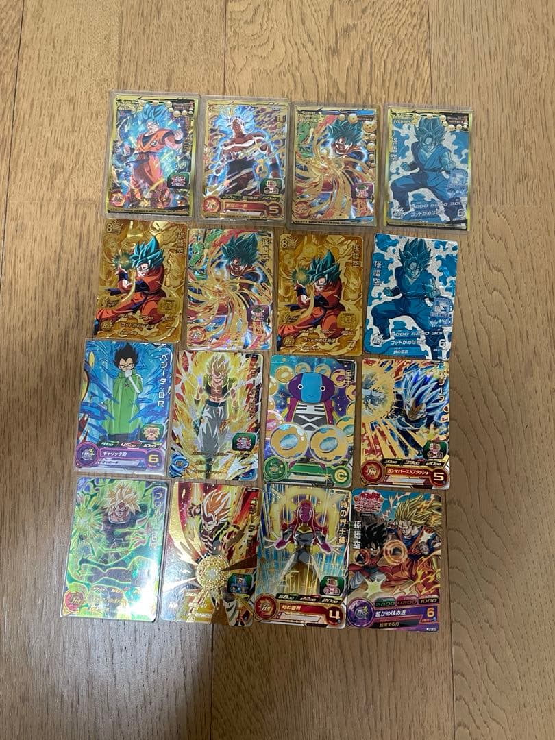 スーパードラゴンボールヒーローズレアカードまとめ売り122枚！