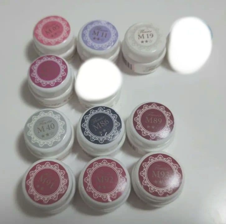 未開封新品を含む フルーリア カラージェル21個セット