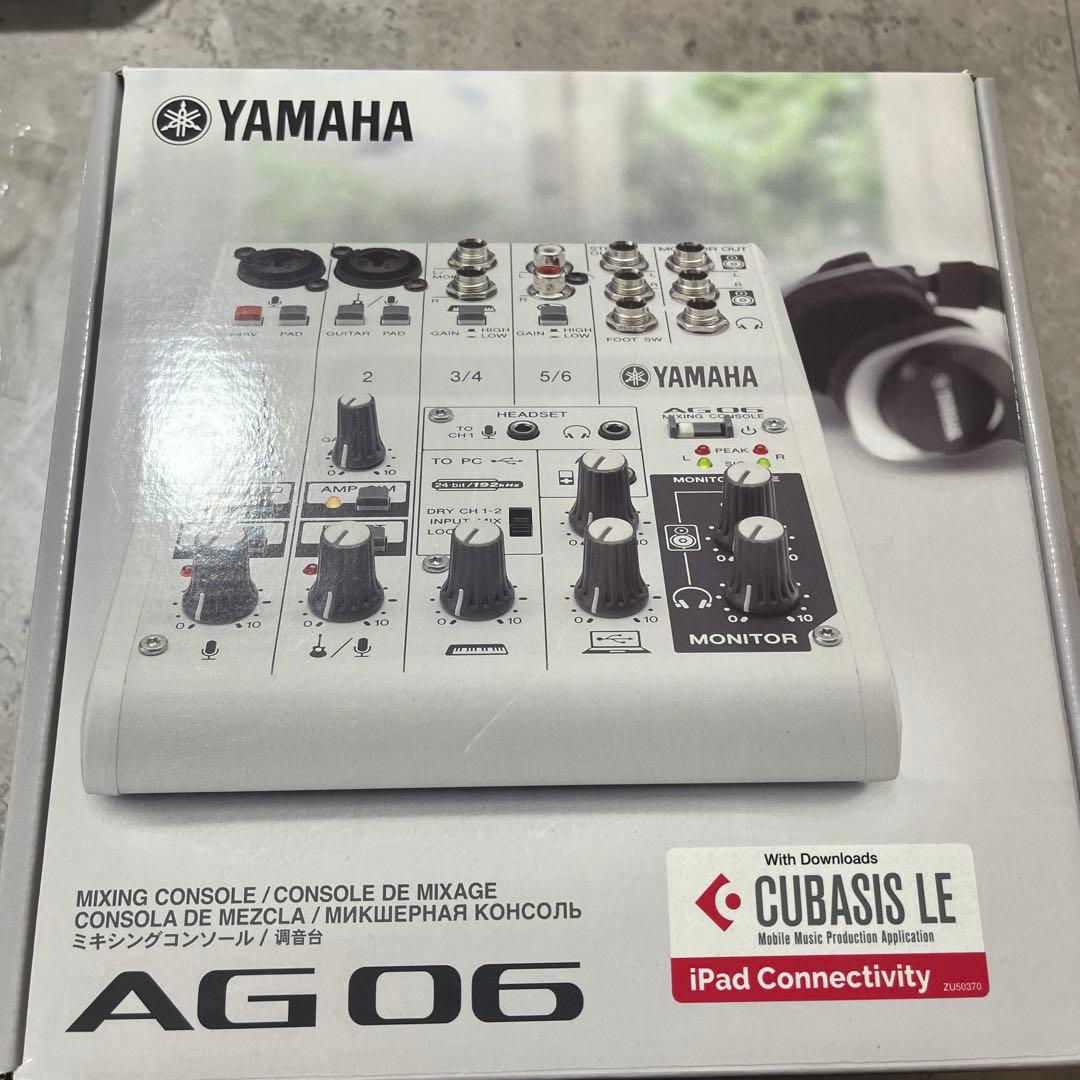 DTM・DAW YAMAHA ag06