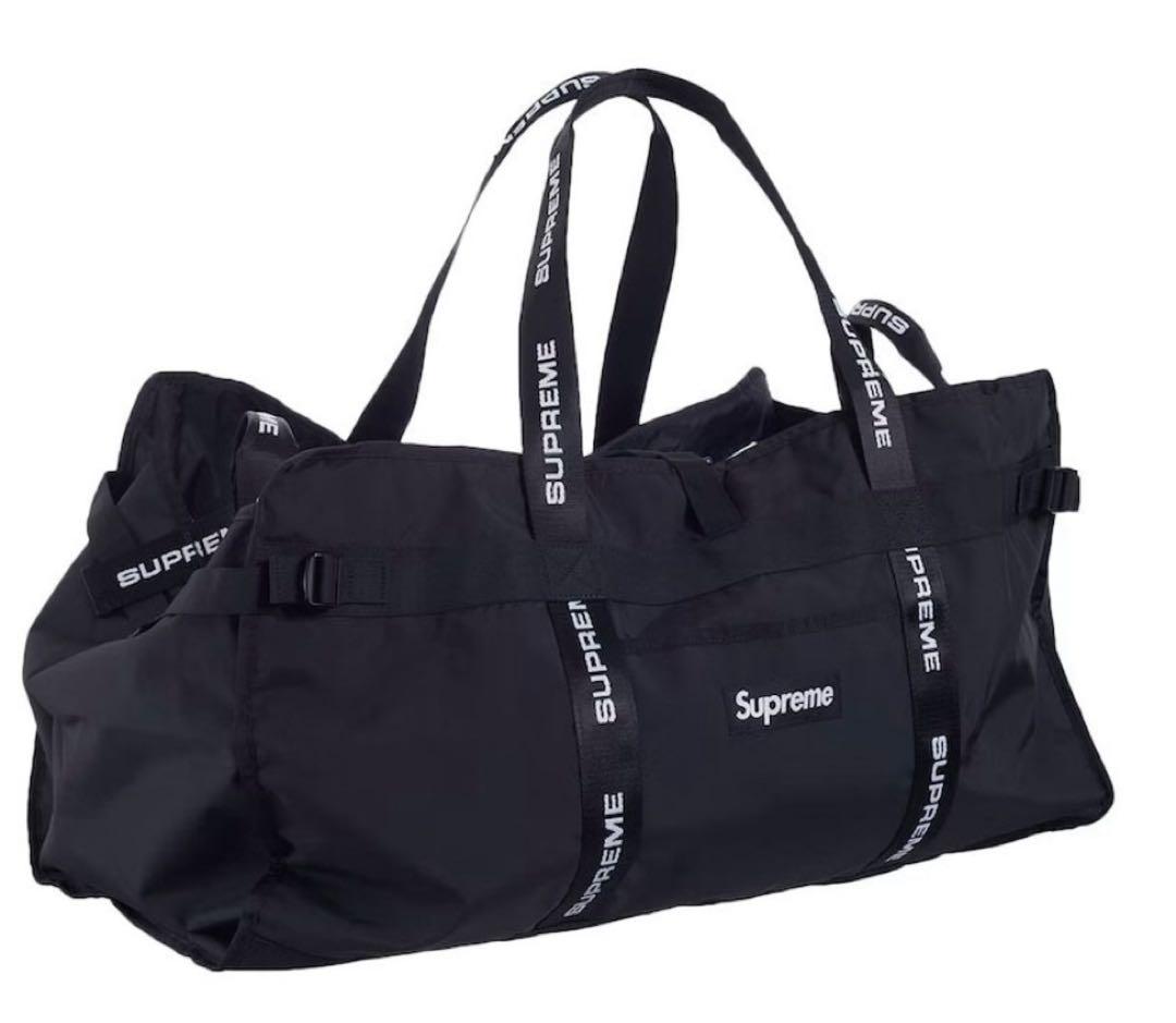 バッグ Supreme Ripstop Nylon Haul Bag Black 80L