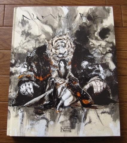 The Nemiri Book　Nicolas Nemiri　直筆サインイラスト