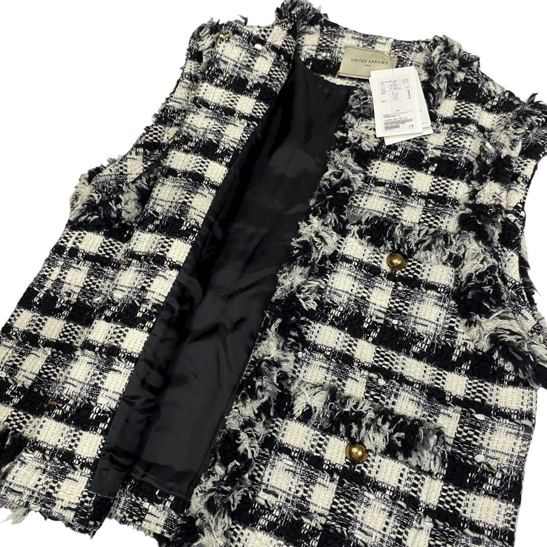 新品未使用ユナイテッドアローズ ツィードベスト